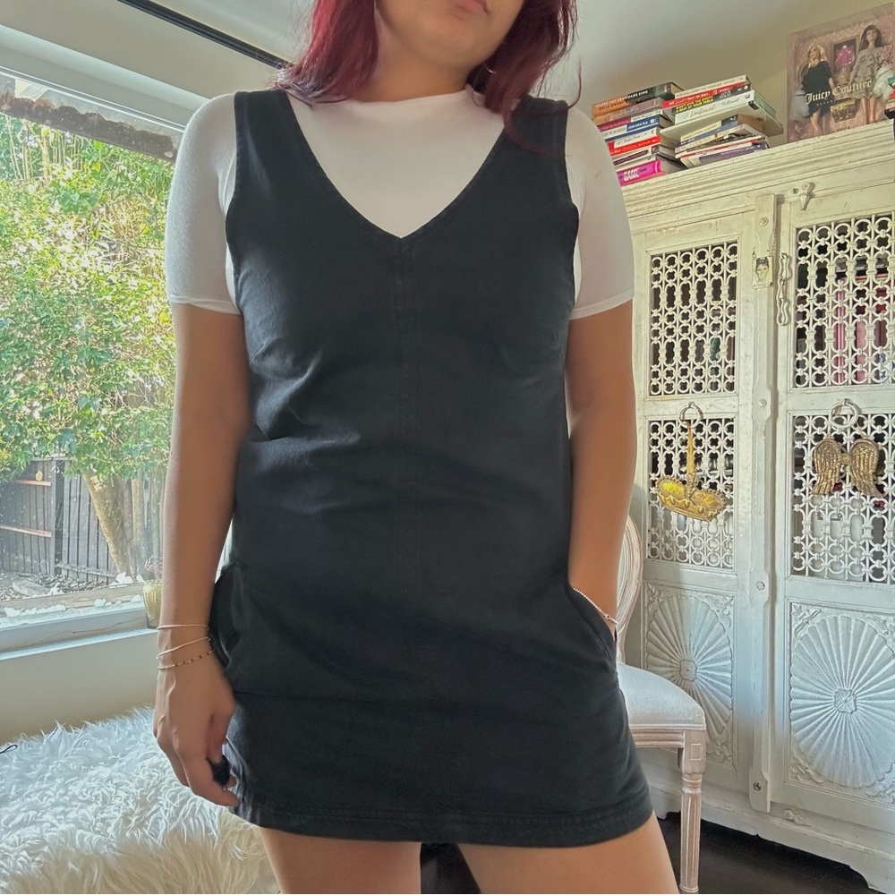 cotton on black denim jumper